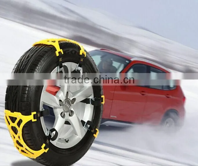 2015 new TPU emergency snow tyre chain, antiskid tyre chain