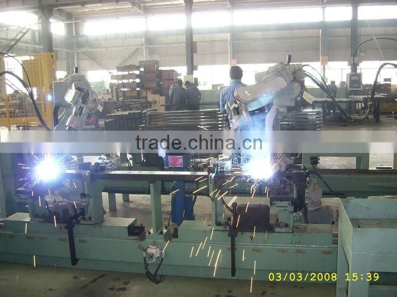 Upright frame structure Rolled Material Storage