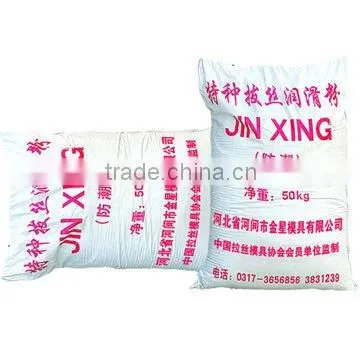 Wire drawing lubricant powder