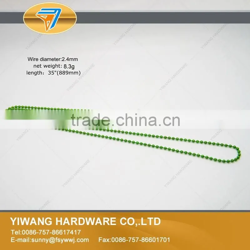 Fancy Electroplating Bead Chain Necklace