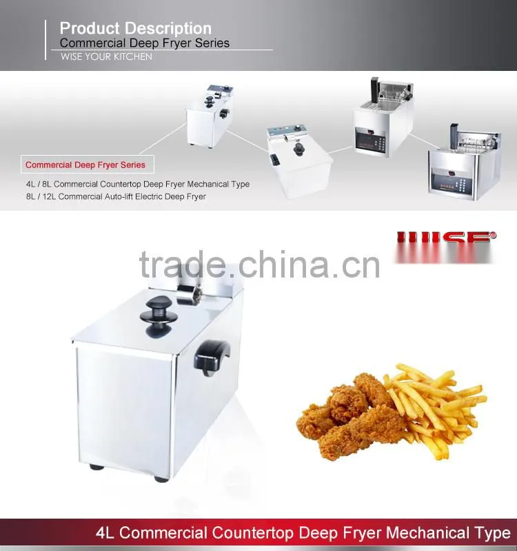 WISE Kitchen Durable 4L Chicken Fryer Mechanical Type from Manufacturer