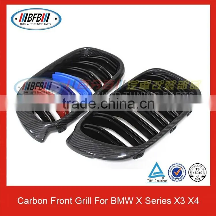 X3 F25 LCI & X4 F26 KIDNEY FRONT GRILLES For BMW X Series X3 X4 xDRIVE