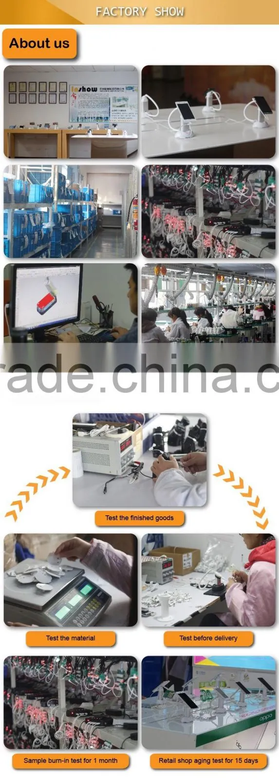camera display anti-theft device,show safe security display anti-theft device for digital camera with alarm (inshow SI203)