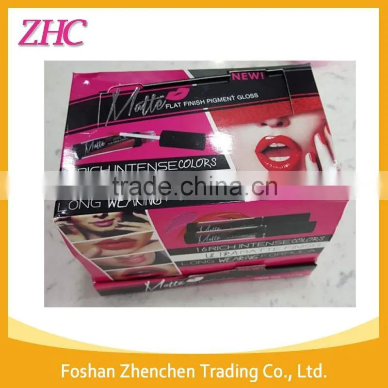 hot sale long lasting natrural waterproof liquid matte color lipstick