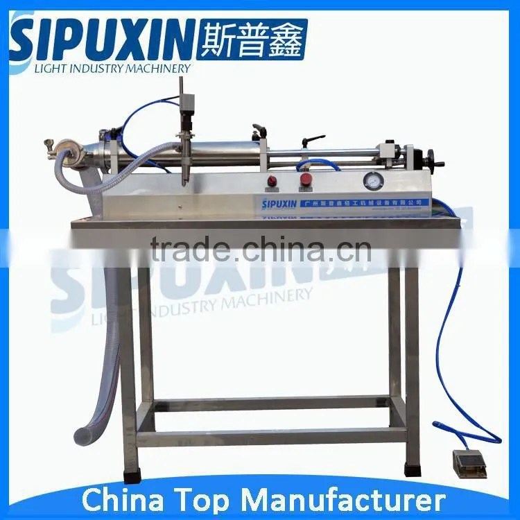 SPX High Quality Semi automatic Water Filling Machine For Liquid Product
