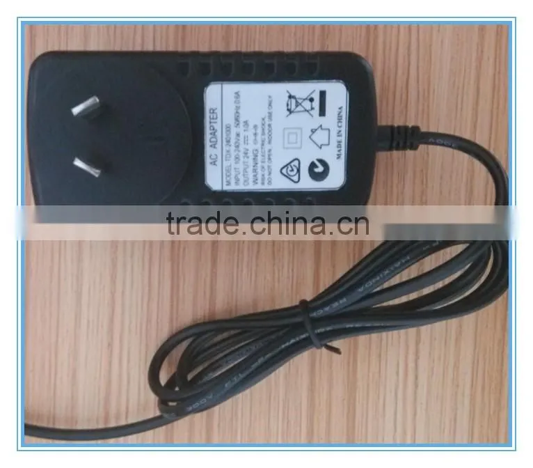 CCTV Camera 12V 2A Power Adapter with UL FCC CE ROHS