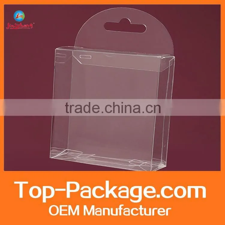 clear plastic rectangular hanger boxes