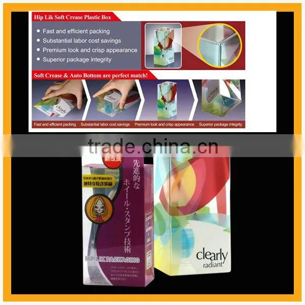clear pvc plastic box