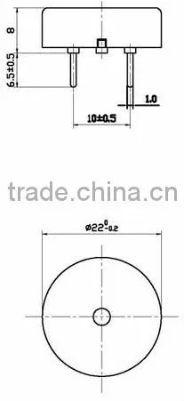 FBPT2210 External drived 12v electric piezo buzzer (FBELE)