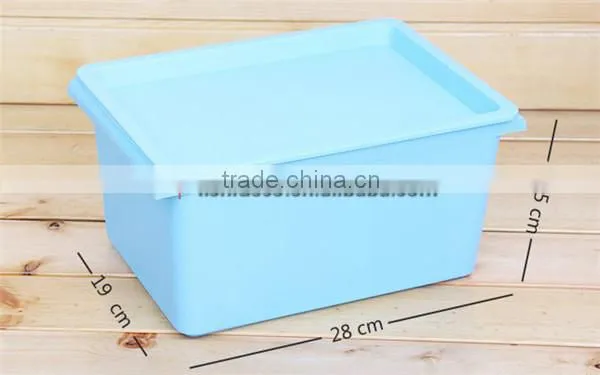 Colorful Foldable Storage Box Plastic Storage Box
