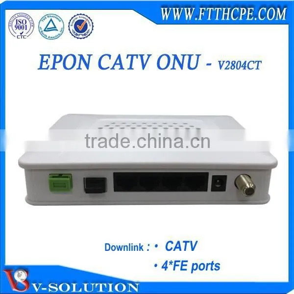CE Certificated 4GE+WiFi GPON ONT Fiber Optic Wireless WiFi Router FTTH Modem Compatible with Huawei/ZTE/Fiberhome OLT