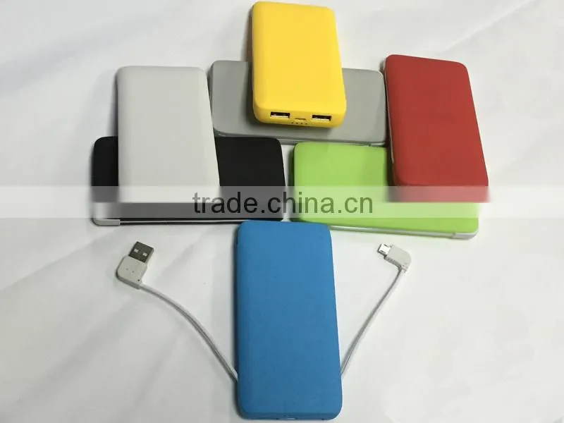 2014 Fashion US$6 4000mah power bank