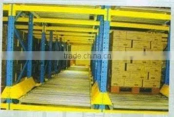 Exquisite cold rolled steel gravity pallet floating shelf