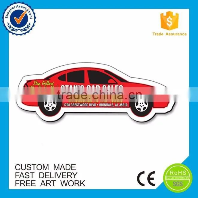 souvenir gift customized car design printed fridge magnet