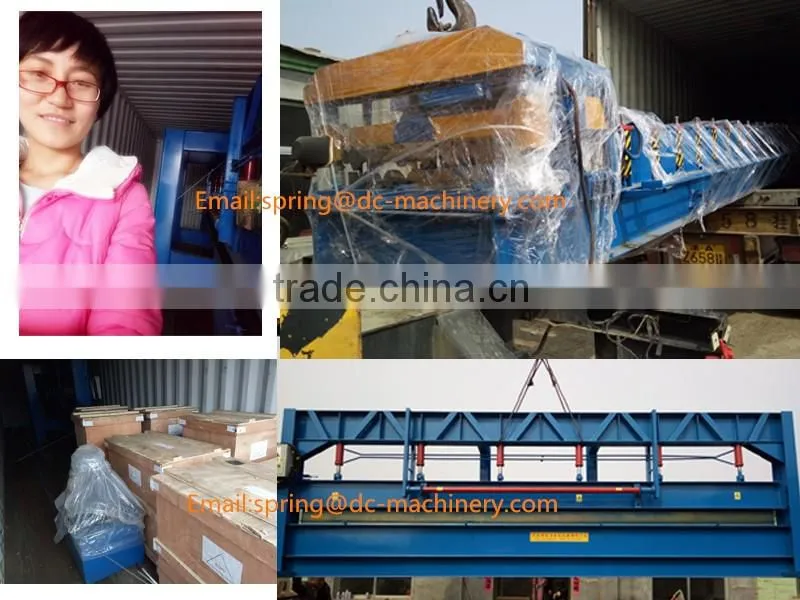 European standard hydraulic c shape purlin roll forming machine