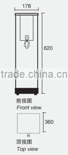 commercial Instant table water dispenser
