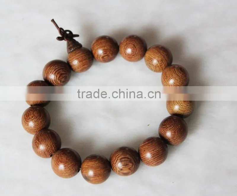 Artistic Sandalwood Beaded Bracelets 15mm