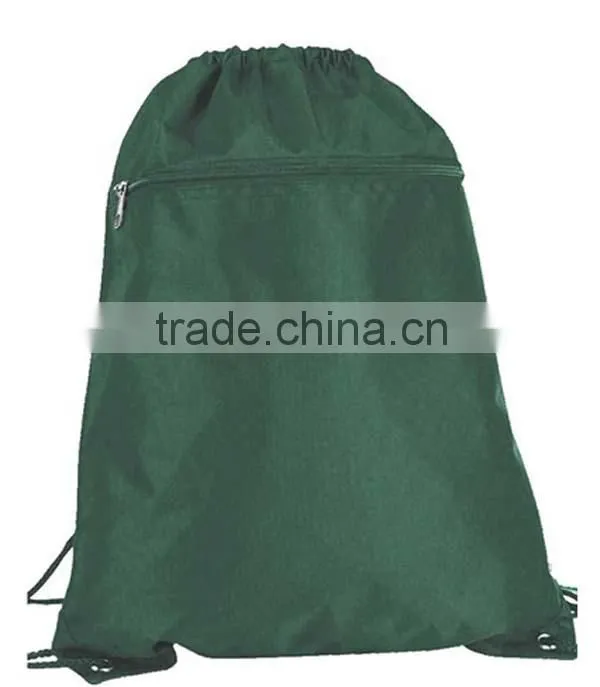Shopping packing bags Wholesale nylon Drawstring backpacks