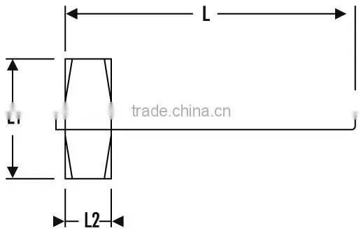 Non-Sparking Non-Magnetic Corrosion Resistant Beryllium copper HIGH LOAD CLUB HAMMER