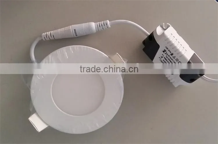 cheap price ce rohs apprvoal 3w 6w 9w 12w 15w 18w 24w round led panel light price