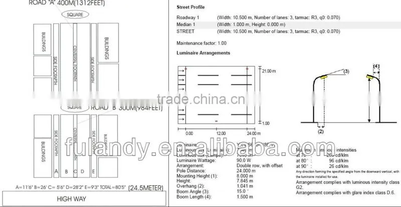 Hot sale led 40 watts led street light