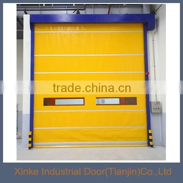 Indoor and outdoor isolation protection automatic fast pvc roller shutter door