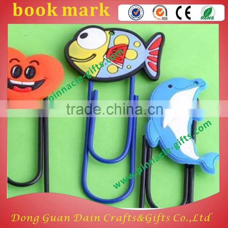 OEM new plastic Book Marks with good quality for retails