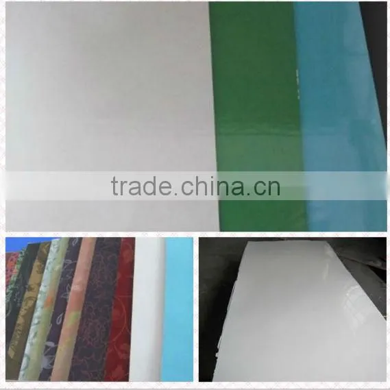 Middle-East design Polyester Plywood/Flower paper overlaid Plywood