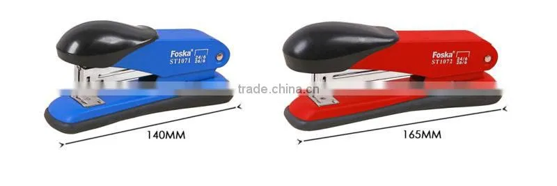 Hot Sale Half Strip Metal Stapler(24/6 26/6)