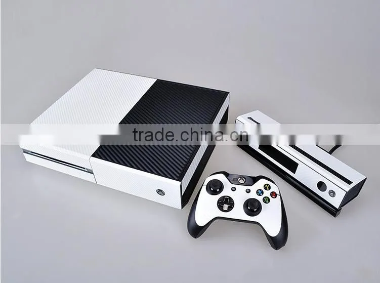 3D Carbon Fiber vinyl Console Skin Decal for Xbox One console