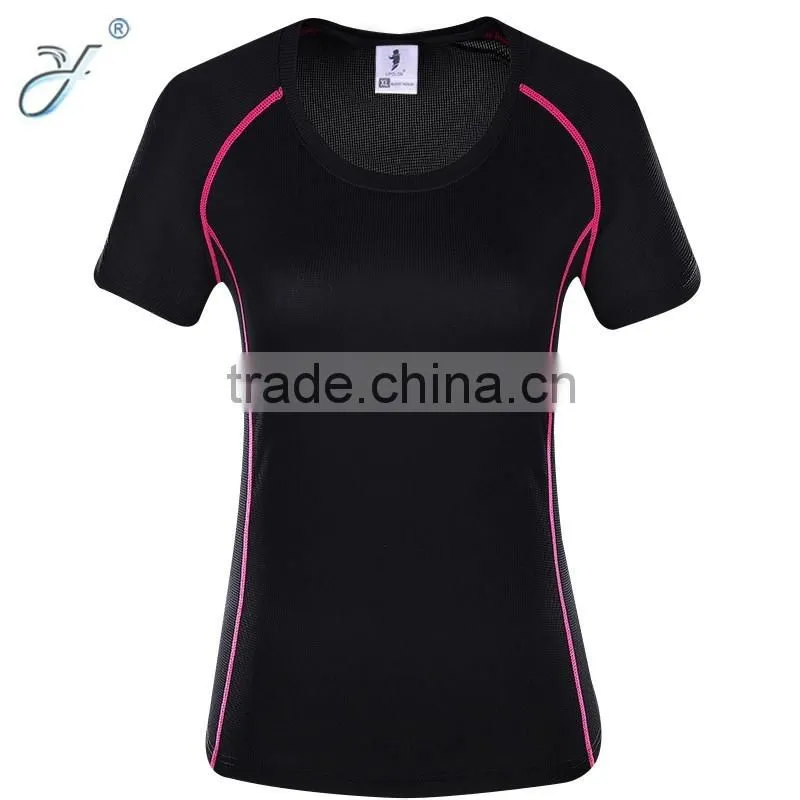 Wholesale Fly Dry Short Sleeve Women T Shirt