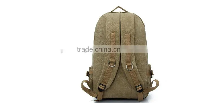 2015 Design Canvas Backpack Fashion School bags