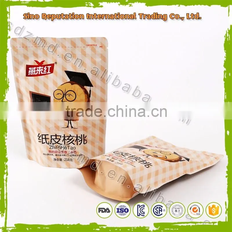 Hot selling kraft paper bag without handles with low price