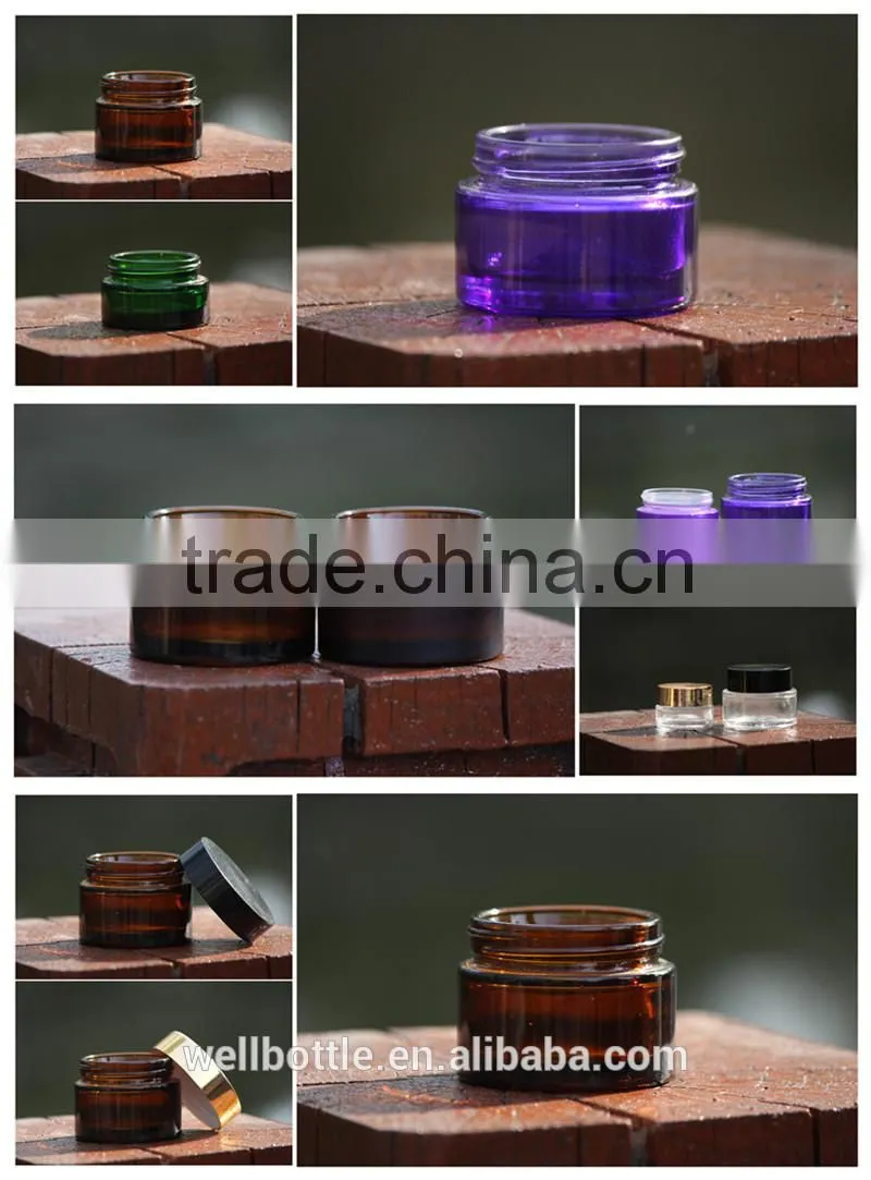 Flat shoulder refillable spray with printing flower cap lotion bottle GSB-0015R