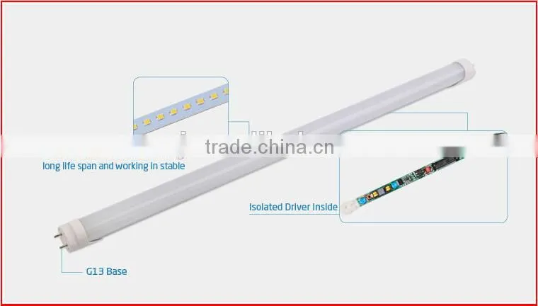Factory 4ft 1200mm 18W T8 LED Tube Light