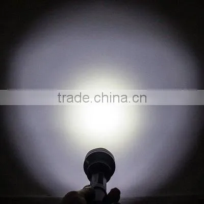led aluminum flashlight 3000 lumens reinforced