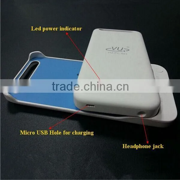 2015 New Published Ultra Slim Shockproof Charging Backup External Battery Case for iPhone 6