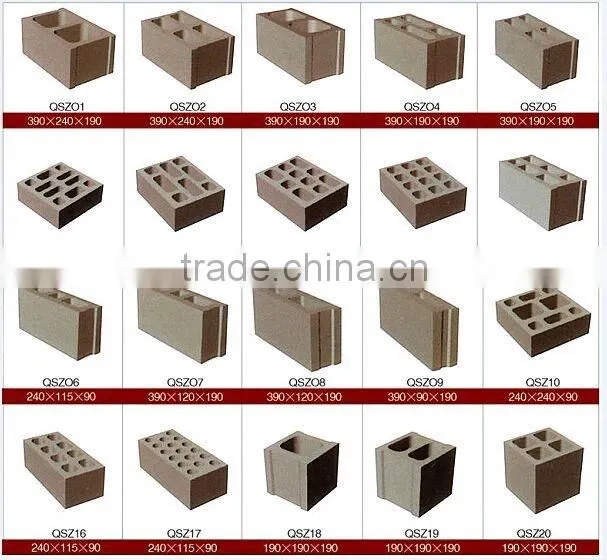 Low cost block making machine making QMR2-45,concrete block laying machines