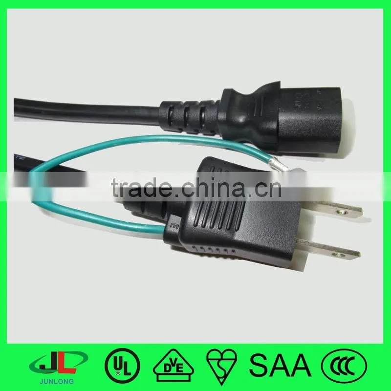 Hot sell lamp cord, grounding japan pse plug, Japan wires and cables electrics