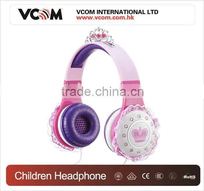 2014 Promotional Pretty China Headphones for Girl Big with Factory Price