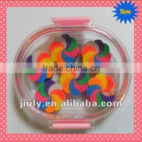 2014 NEW 3D shaped hot sell stapler ERASER WITH BOX