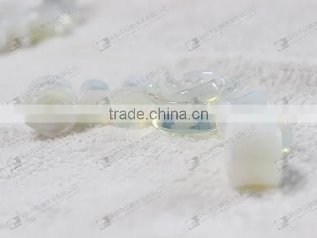 Natural semi precious stone ear plugs