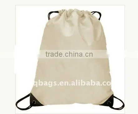 drawstring bag 210d nylon oxford pu coated