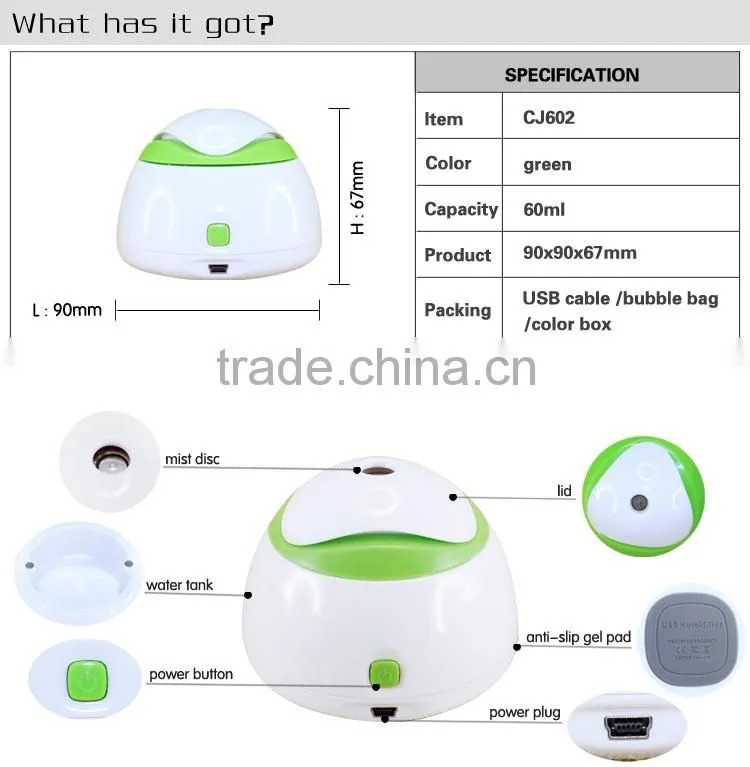 Used Computers Electric Fireplace Mini Car USB Desk Air Humidifier