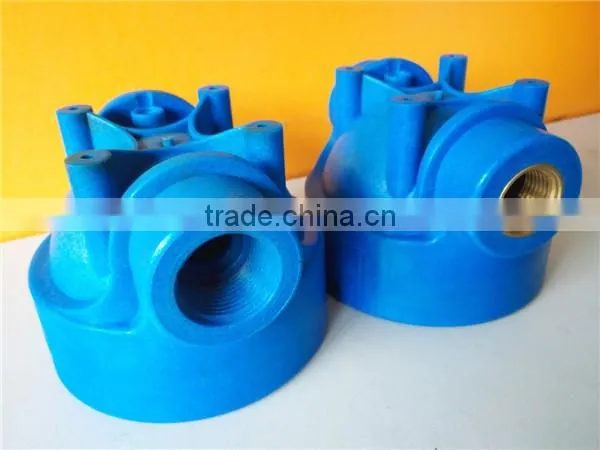 High quality pipe fitting mould 2 cavities pp plastic and copper insert interchangeable nut end cap mould