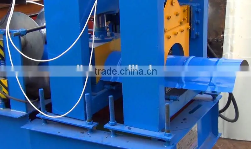 Metal roof ridge cap roll forming machine