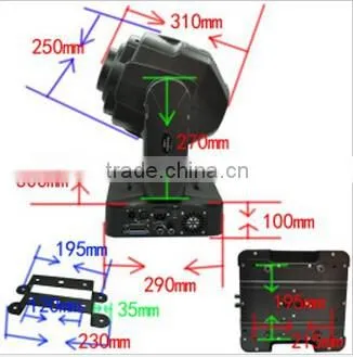100mW Green 25kpss ILDA Animation Moving-Head Christmas disco Laser light