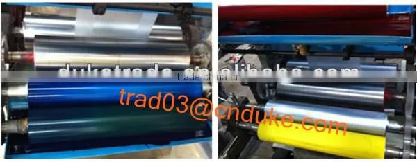 YT-4-800 Four Colors Automatic Low Price High Speed Polyethylene Flexo Printing Machine