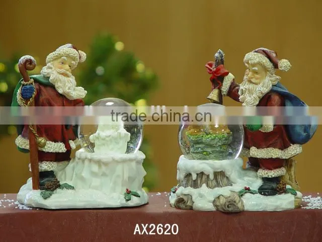 Christmas Decoration Resin snow globe glass snow globe crafts