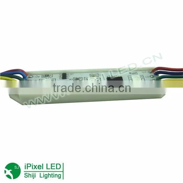 waterproof 36mm Square 12V Digital RGB LED Pixels (Strand of 20) module